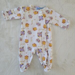 🧸2/20$ Disney Winnie The Pooh Baby Onesie Size 3M